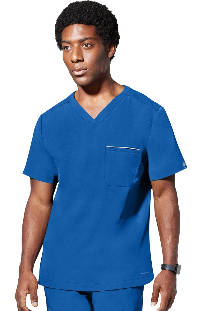 Men's Spencer V-Neck Scrub Top Men's Spencer V-Neck Scrub Top -Medical Clothing Store 4 hh 2381 650