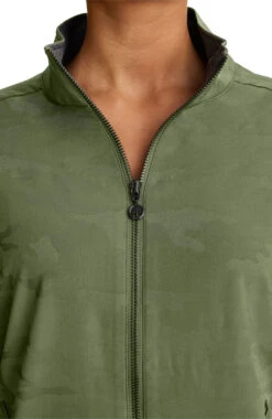 Women's Zip Front Destini Camo Scrub Jacket 3 Women's Zip Front Destini Camo Scrub Jacket -Medical Clothing Store 4 hh 5030 650