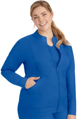 Women's Dakota Zip Front Scrub Jacket -Medical Clothing Store 4 hh 5038 650