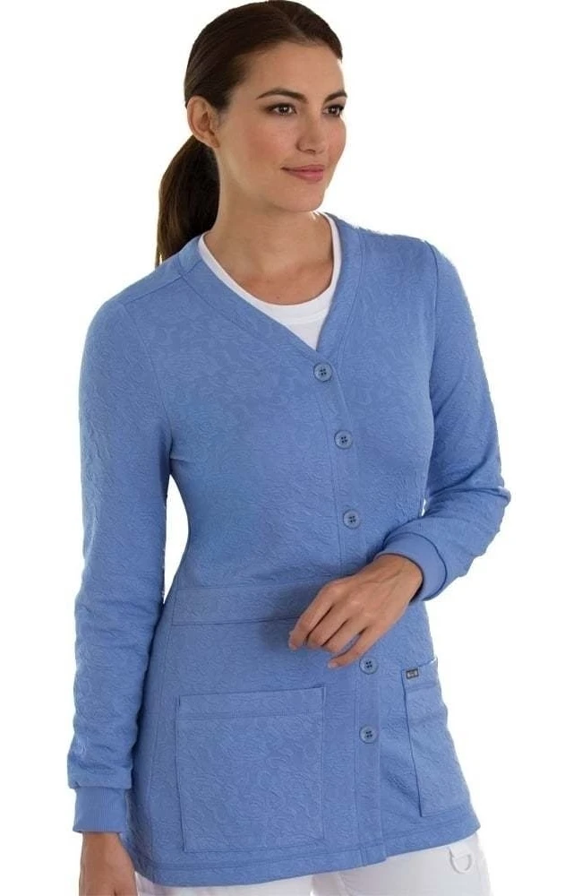 Clearance Women's Claire Button Front Solid Cardigan Scrub Jacket Clearance Women's Claire Button Front Solid Cardigan Scrub Jacket -Medical Clothing Store 4 ko 440 clearance 650