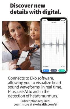 CORE Digital Stethoscope With Large Case -Medical Clothing Store 4 litt kit87 650