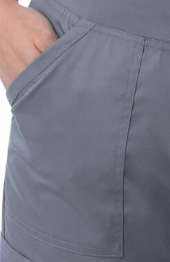 Women's Modern Yoga Waistband Cargo Scrub Pant -Medical Clothing Store 4 ln 2043 650