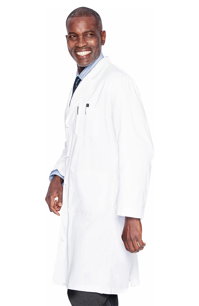 Men's 3-Pocket Super Twill 44½" Lab Coat Men's 3-Pocket Super Twill 44½" Lab Coat -Medical Clothing Store 4 ln 3138 650