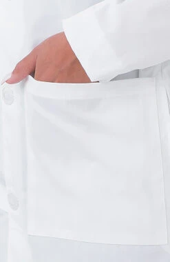 Unisex 3-Pocket Plain Back 39" Lab Coat -Medical Clothing Store 4 ln 3187 650