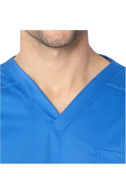 Clearance Stretch Men's By V-Neck Solid Scrub Top -Medical Clothing Store 4 ln 4098 clearance 650