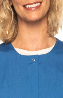 Clearance Women's Snap Front Solid Scrub Jacket -Medical Clothing Store 4 ln 70227 clearance 650