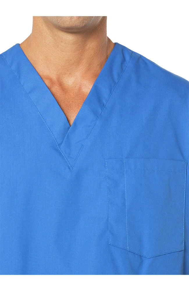 Clearance Men's 5-Pocket Solid Scrub Top Clearance Men's 5-Pocket Solid Scrub Top -Medical Clothing Store 4 ln 7489 clearance 650