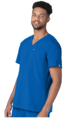 Men's Extreme Stretch Solid Scrub Top -Medical Clothing Store 4 ln 9911lka 650