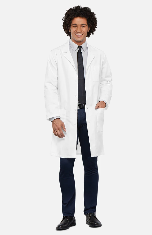 Unisex with Side Slit Openings 40" Lab Coat Cherokee Unisex With Side Slit Openings 40" Lab Coat -Medical Clothing Store 5 ck 1446 650