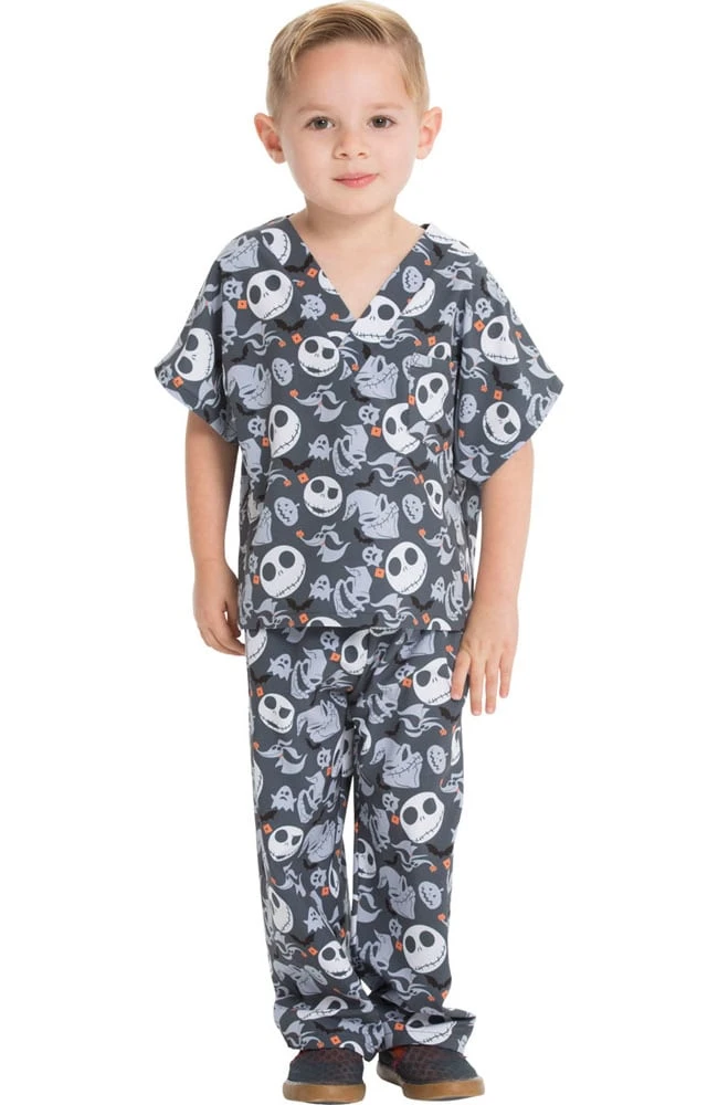 Clearance Unisex Kids Boogie With Jack Print Scrub Set Cherokee Clearance Unisex Kids Boogie With Jack Print Scrub Set -Medical Clothing Store 5 ck 6620c printclearance 650 2