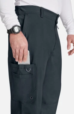 Cherokee Men's Zip Fly Cargo Scrub Pant -Medical Clothing Store 5 ck ck200a 650