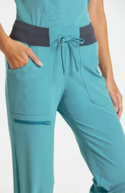Women's Low Rise Jogger Scrub Pant -Medical Clothing Store 5 ck hs031 650