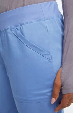 Clearance Women's Elastic Waistband Cargo Pull-On Scrub Pant -Medical Clothing Store 5 ck ww110 clearance 650