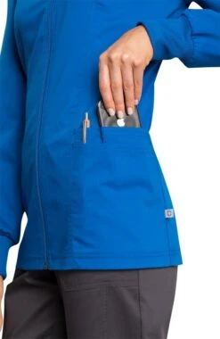 Women's Zip Front Solid Scrub Jacket -Medical Clothing Store 5 ck ww305ab 650