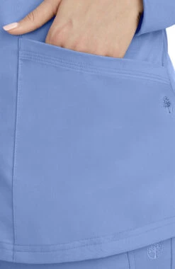 Women's Daisy Snap Warm Up Solid Scrub Jacket -Medical Clothing Store 5 hh 5063 650