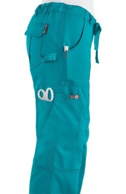 Women's Nicole V-Neck Solid Scrub Top & Lindsey Cargo Scrub Pant Set 4 Women's Nicole V-Neck Solid Scrub Top & Lindsey Cargo Scrub Pant Set -Medical Clothing Store 5 ko 21set 650