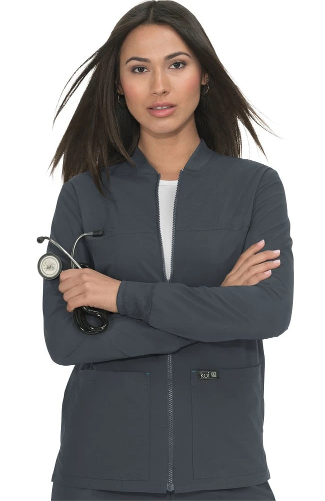 Clearance Unisex Hayden Zip Front Solid Scrub Jacket Clearance Unisex Hayden Zip Front Solid Scrub Jacket -Medical Clothing Store 5 ko 448 clearance 650