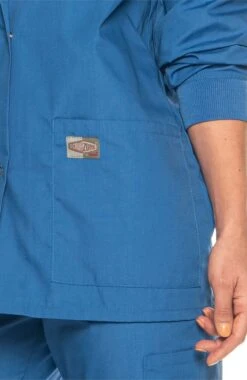 Clearance Women's Snap Front Solid Scrub Jacket -Medical Clothing Store 5 ln 70227 clearance 650