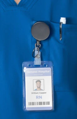 Men's Extreme Stretch Solid Scrub Top -Medical Clothing Store 5 ln 9911lka 650