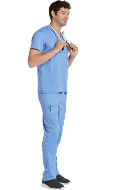 Clearance Unisex Solid Scrub Top & Tapered Scrub Pant Set -Medical Clothing Store 5 mv 9500 clearance 650