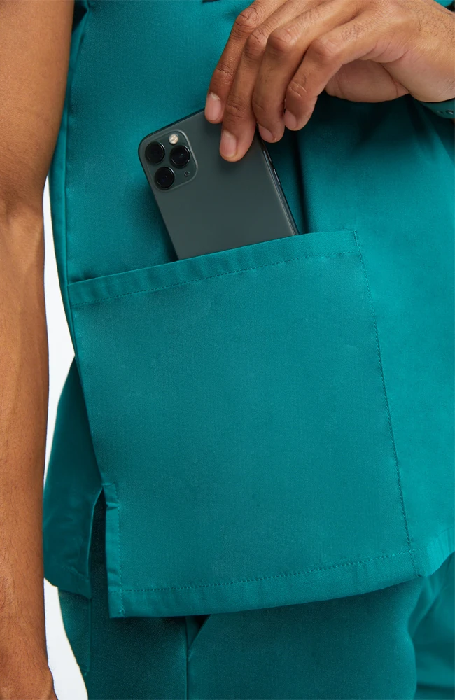 Unisex 3 Pocket Solid Scrub Top & 5 Pocket Cargo Scrub Pant Unisex 3 Pocket Solid Scrub Top & 5 Pocket Cargo Scrub Pant -Medical Clothing Store 6 ah b10set 650