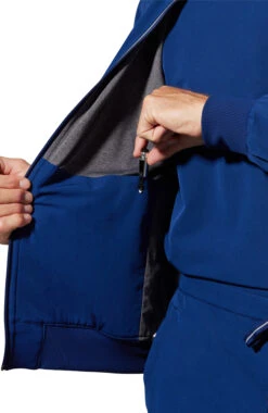 Men's Samuel Zip Up Bomber Jacket -Medical Clothing Store 6 hh 5350 650