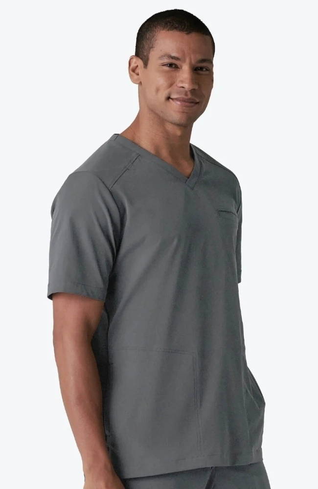 Men's Realm V-Neck Scrub Top Men's Realm V-Neck Scrub Top -Medical Clothing Store 6 md et22115 650