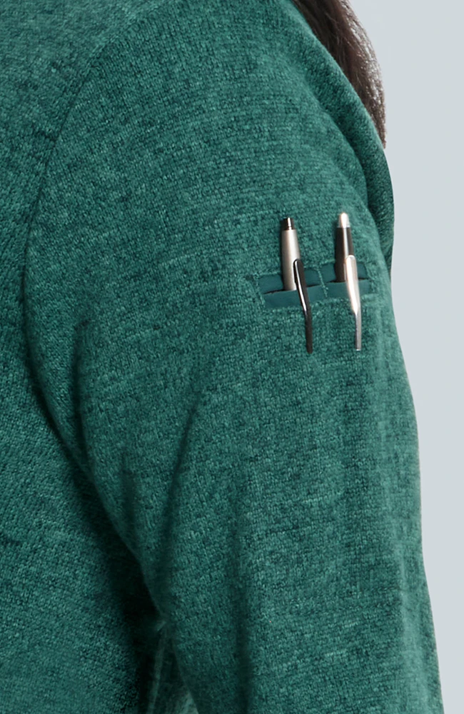 Women's Strata Full-Zip 5-Pocket Fleece Jacket Women's Strata Full-Zip 5-Pocket Fleece Jacket -Medical Clothing Store 6 md sj12103 650