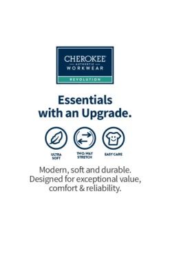 Women's Mock Wrap Solid Scrub Top & Drawstring Flare Scrub -Medical Clothing Store 7 ck wwset02 650