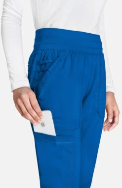 Women's V-Neck Solid Scrub Top & Tapered Jogger Scrub Pant Set -Medical Clothing Store 7 ck wwset04 650