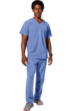 Men's Steven V-Neck Scrub Top -Medical Clothing Store 7 hh 2382 650