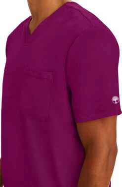 Men's Mason Solid Scrub Top -Medical Clothing Store 7 hh 2591 650