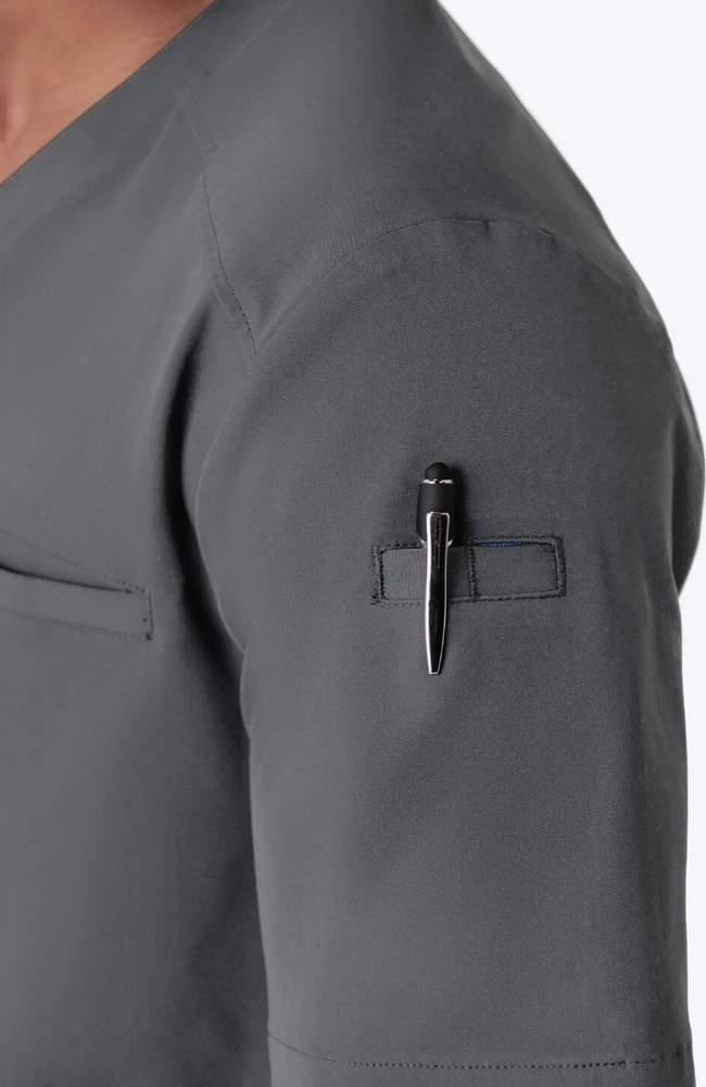 Men's Realm V-Neck Scrub Top Men's Realm V-Neck Scrub Top -Medical Clothing Store 7 md et22115 650