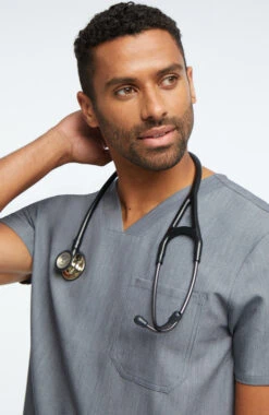 Clearance Men's Solid Scrub Top & Cargo Scrub Pant Set -Medical Clothing Store 8 ah lsset1 clearance 650