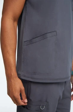 Cherokee Men's V-Neck Solid Scrub Top 7 Cherokee Men's V-Neck Solid Scrub Top -Medical Clothing Store 8 ck ck900a 650