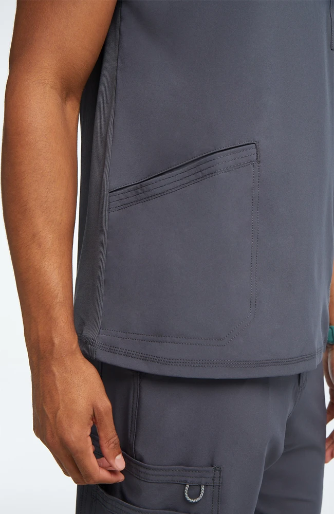 Men's V-Neck Solid Scrub Top Cherokee Men's V-Neck Solid Scrub Top -Medical Clothing Store 8 ck ck900a 650