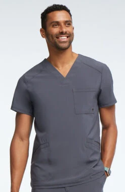 Cherokee Men's V-Neck Solid Scrub Top 8 Cherokee Men's V-Neck Solid Scrub Top -Medical Clothing Store 9 ck ck900a 650